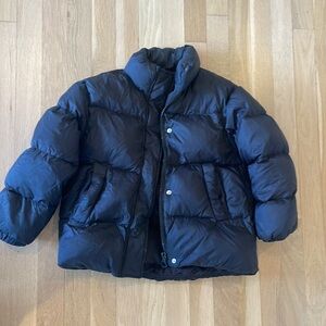Zara kids black puffer jacket